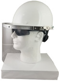 Skullgard Cap Style With Ratchet Suspension With Faceshield Kit - Down