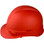 Pyramex Cap Style RIDGELINE Hard Hat Red Pattern - 4 Point Suspensions ~ Left Side View