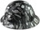 Star Wars Stormtrooper Design Full Brim Hydro Dipped Hard Hats - Left Side View
