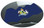 Pyramex Ridgeline Cap Style Hard Hats -Maine Flag ~ Detail View