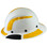 DAX Yellow Reflective Decal Kit (Hard Hat not included)