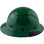 DAX Fiberglass Composite Hard Hat - Full Brim Factory Green