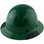 DAX Fiberglass Composite Hard Hat - Full Brim Factory Green