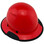 DAX Fiberglass Composite Hard Hat - Full Brim Factory Red with Edge
Right Side Oblique View