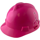 Cap Style Breast Cancer Awareness Ribbon Hard Hats