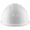 ERB Americana Cap Style Hard Hat with Ratchet Suspension and 4-Point Chinstrap - White