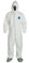DuPont TYVEK Nonwoven Fiber Coveralls Standard Suit With Zipper Front Single Suit ~  Front View