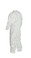 DuPont TYVEK Nonwoven Fiber Coverall with Elastic Wrists and Ankles  SINGLE SUIT - Size Large ~  Back View