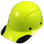 DAX Fiberglass Composite Hard Hat - Cap Style Factory Hi Viz Lime