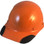 DAX Fiberglass Composite Hard Hat - Cap Style Hi Viz Orange