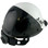 Actual Carbon Fiber Hard Hat - Cap Style 5050 Camo Black and White