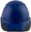 DAX Fiberglass Composite Hard Hat - Cap Style Royal Blue with Protective Edge