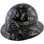 Skullgard Full Brim Fiberglass Hard Hat with Ratchet Suspension and Covert Flag Hydro Dip Design