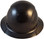 DAX Fiberglass Composite Hard Hat - Full Brim Factory Black