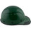 DAX Fiberglass Composite Hard Hat - Cap Style Factory Green with Protective Edge
