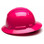 Pyramex 4 Point Full Brim Style with RATCHET Suspension Pink - Left View