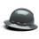 Pyramex Ridgeline Vented Slate Gray Full Brim Style Hard Hat - 4 Point Suspensions - Right View