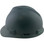 MSA V-Gard Cap Style Hard Hats with Fas-Trac Suspensions Matte Gray  - Left View