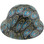 US Navy Hat Design Full Brim Hydro Dipped Hard Hats ~ Right Side View