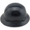 Pyramex Ridgeline Vented Black Full Brim Style Hard Hat  ~ Right Side View