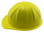 SkullBucket Aluminum Cap Style Hard Hats with Ratchet Suspensions – Yellow Left View
