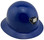 MSA Skullgard Full Brim Hard Hat with FasTrac III Ratchet Suspension - Royal Blue and Light Clip
Right Side Oblique View