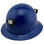 MSA Skullgard Full Brim Hard Hat with FasTrac III Ratchet Suspension - Royal Blue and Light Clip
Left Side Oblique View