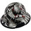 Carbon Fiber Material Hard Hat - Full Brim Hydro Dipped – Second Amendment with Optional Edge
Left Side Oblique View
