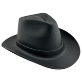 Occunomix Western Cowboy Hard Hats ~ Textured Gunmetal
Left Side Oblique View