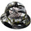 Carbon Fiber Material Hard Hat - Full Brim Hydro Dipped – American Flag Camo
Right Side Oblique View
