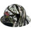 Carbon Fiber Material Hard Hat - Full Brim Hydro Dipped – American Flag Camo
Left Side View