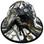 Carbon Fiber Material Hard Hat - Full Brim Hydro Dipped – American Flag Camo with Edge
Back  View