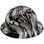 Composite Material Hard Hat - Full Brim Hydro Dipped – Second Amendment Design
Left Side View