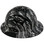 Composite Material Hard Hat - Full Brim Hydro Dipped – Covert Flag Design
Left Side  View
