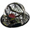 Composite Material Hard Hat - Full Brim Hydro Dipped – American Flag Camo Design with Edge
Left Side Oblique View