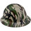 Woodland Camo Full Brim Hydro Dipped Hard Hats
Left Side View