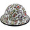 Tattoo Envy Design Full Brim Hydro Dipped Hard Hats with Optional Edge
Right Side Oblique View