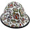 Tattoo Envy Design Full Brim Hydro Dipped Hard Hats with Optional Edge
Right Side Oblique View
