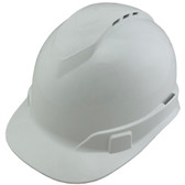 Pyramex Ridgeline VENTED Cap Style Hard Hats White 
Oblique View