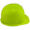 Pyramex 4 Point Cap Style Hard Hats with RATCHET Suspension Hi Viz Lime
Right Side View
