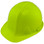 Pyramex 4 Point Cap Style Hard Hats with RATCHET Suspension Hi Viz Lime
Left Side Oblique View