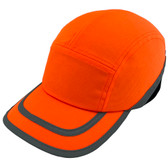 Pyramex Soft Bump Cap (Cap and Insert) - Hi Viz Orange
Left Side Qblique View