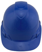 Pyramex Ridgeline 6PT Cap Style Hard Hats Blue - Front