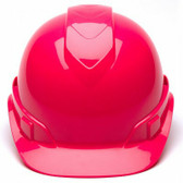 Pyramex Ridgeline Cap Style Hard Hats Hi Viz Pink - 6 Point Suspensions Front