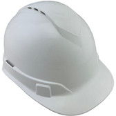 Pyramex Ridgeline Vented Cap Style Hard Hats White Oblique Right