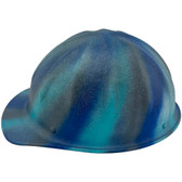 SkullBucket Aluminum Cap Style Hard Hats with Ratchet Suspensions – Spiral Blue
Left Side View