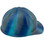 SkullBucket Aluminum Cap Style Hard Hats with Ratchet Suspensions – Spiral Blue
Right Side View
