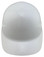 Pyramex Ridgeline Plastic Bump Cap - White Color (HP40010) front