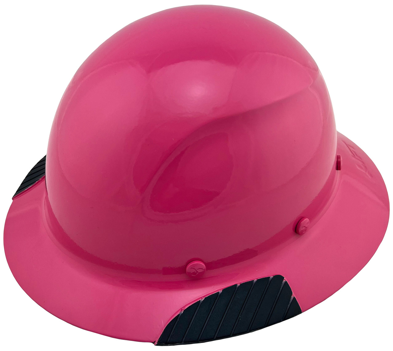 DAX Fiberglass Composite Hard Hat Full Brim Hot Pink