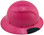 DAX Fiberglass Composite Hard Hat - Full Brim Hot Pink -Right View